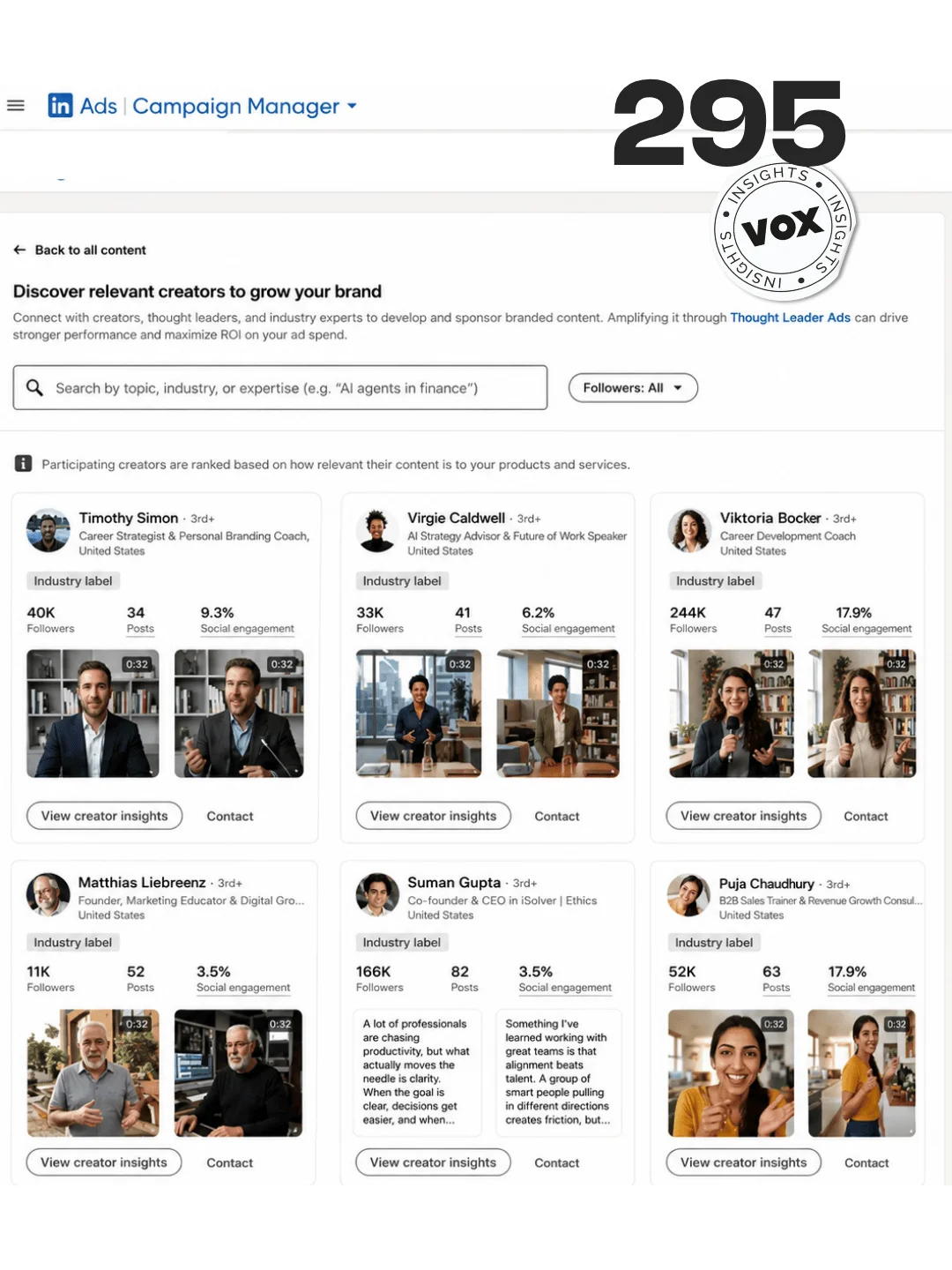 Daily Drop #295 de VOX insights