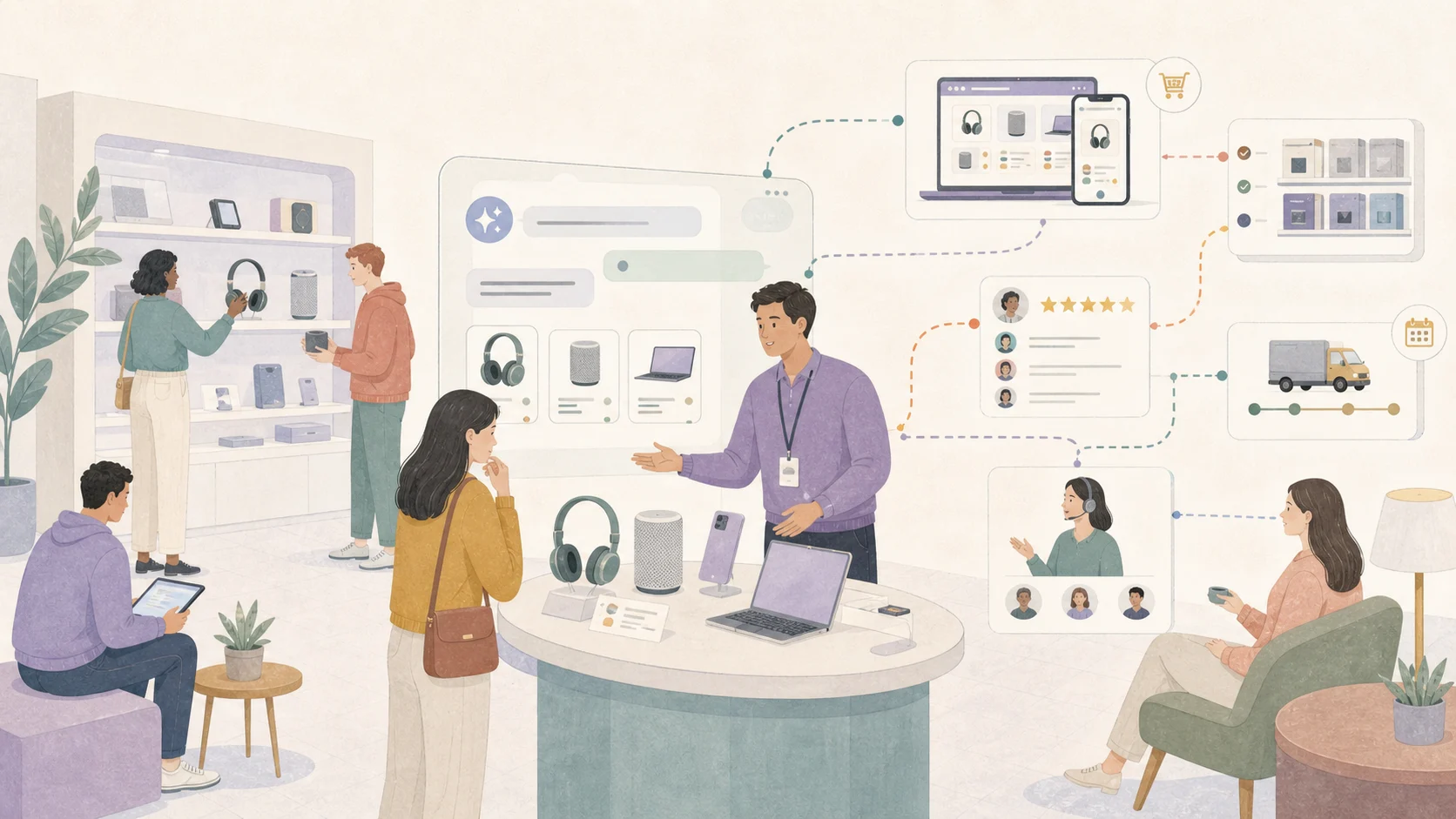 A IA da Best Buy mostra que assistência virou interface de varejo